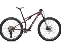 Specialized Epic 8 Expert (Satin Bordeaux Metallic/White) (XS) (Shimano XT Di2)