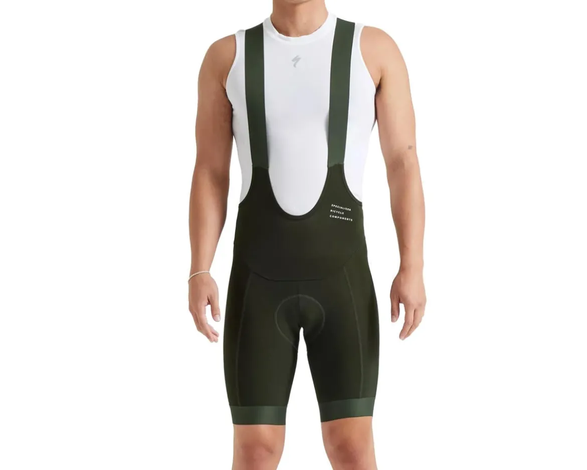 Specialized Foundation Bib Shorts (Dark Moss Green) (XS)