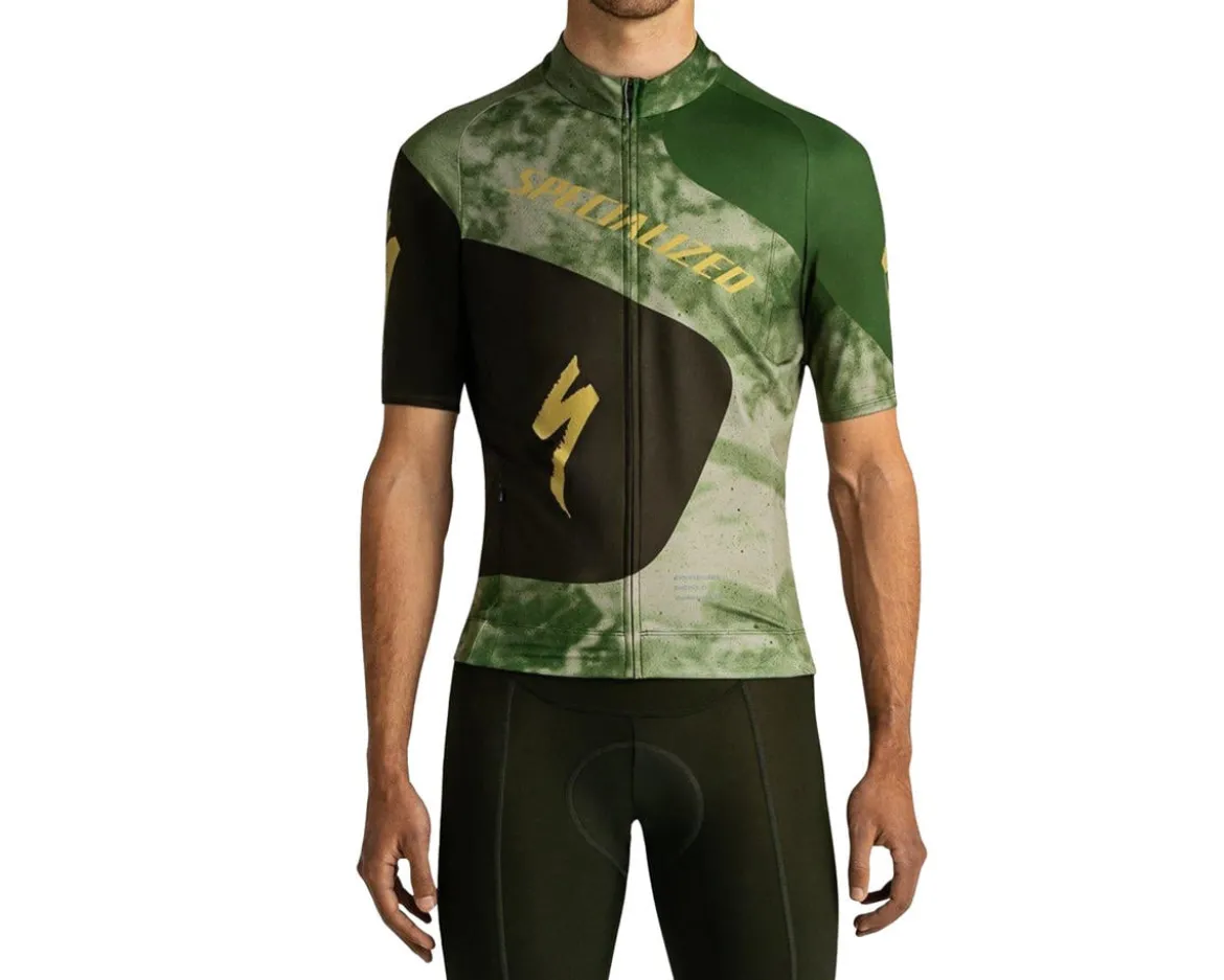 Specialized Foundation Graphic Short Sleeve Jersey (Cypress/Olive Green) (XS)