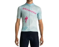 Specialized Foundation Graphic Short Sleeve Jersey (Sea Foam/Rebel Pink) (S)