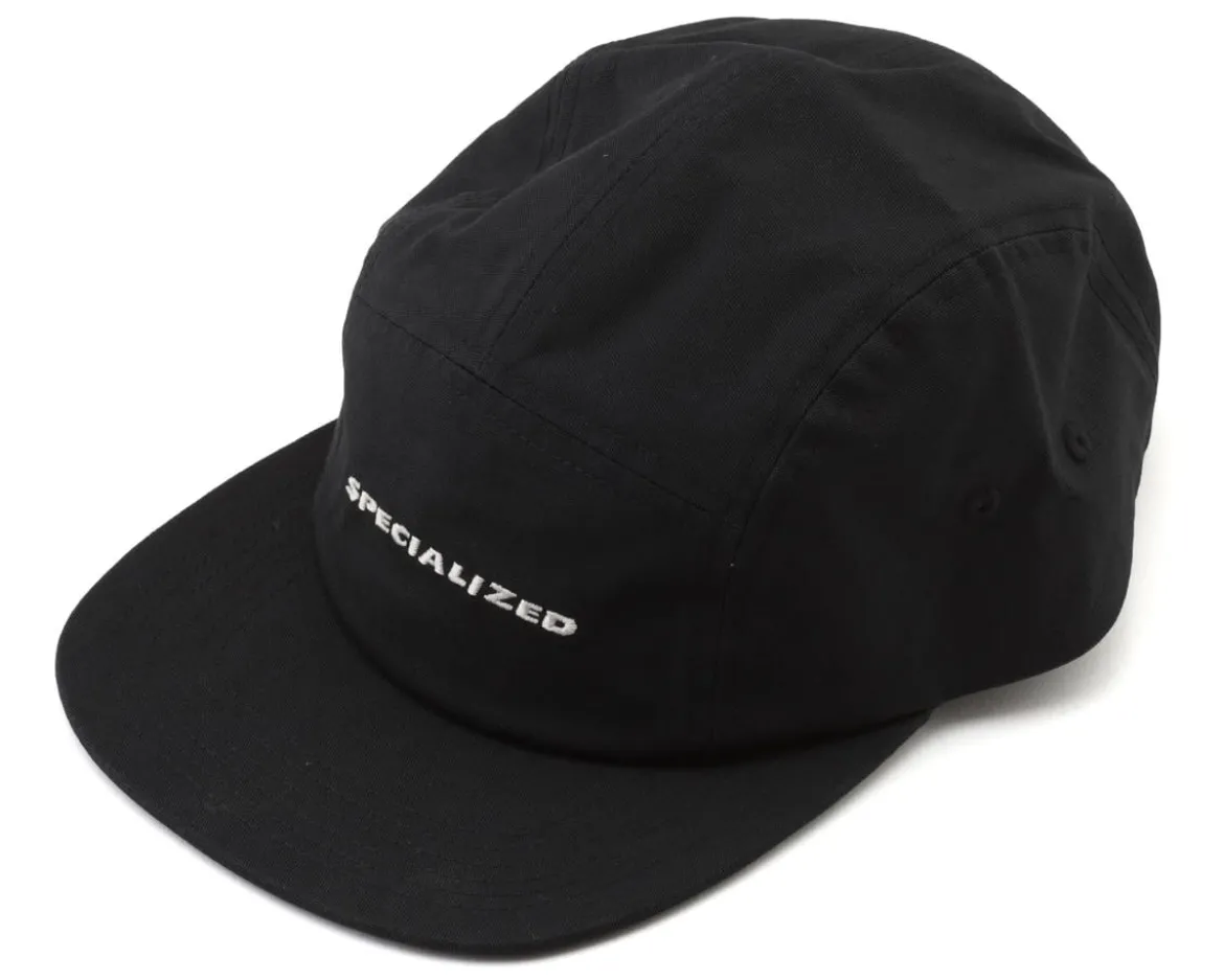 Specialized Heritage 5 Panel Camper Hat (Black) (Universal)