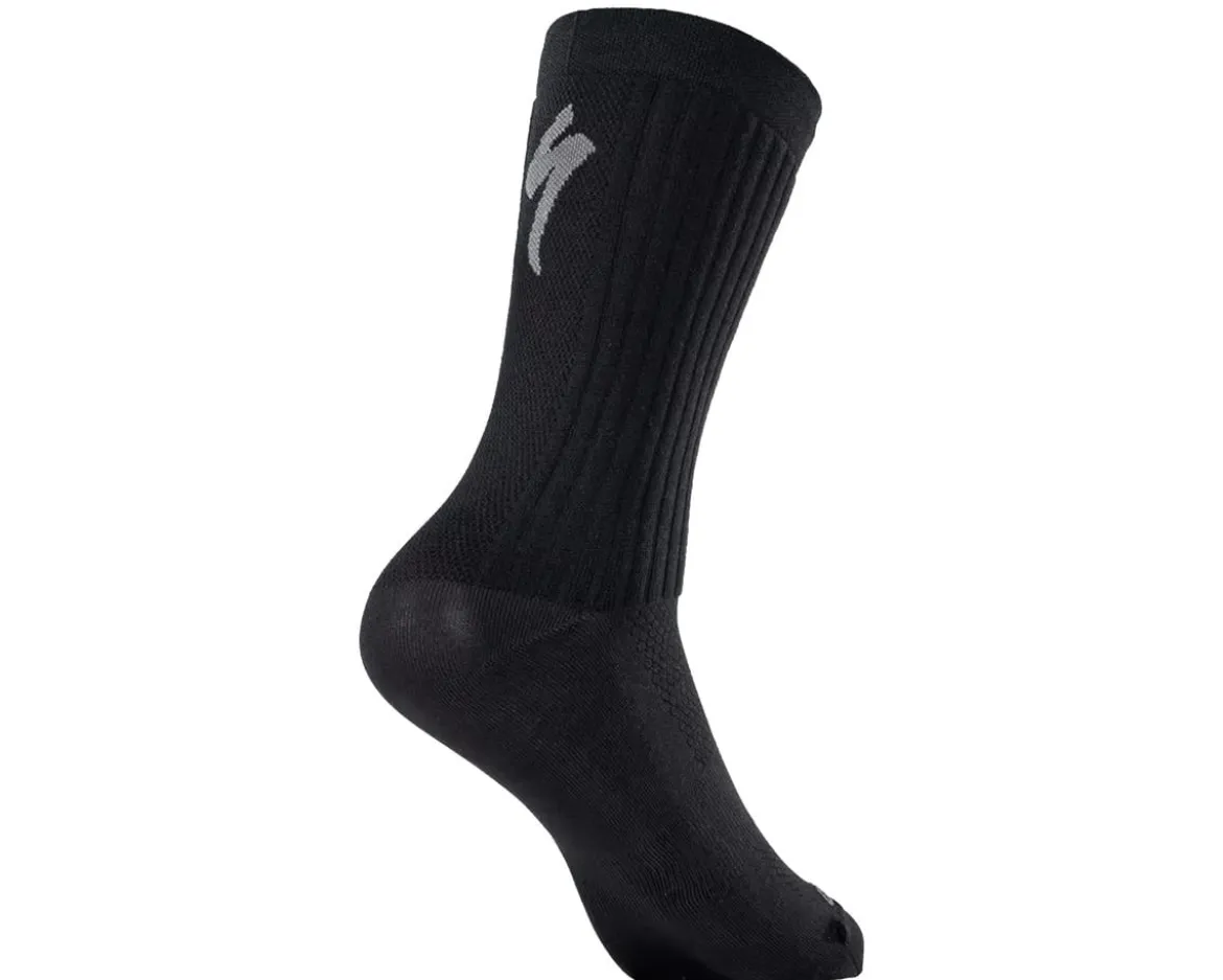 Specialized Hydrogen Aero Tall Road Socks (Black) (S)