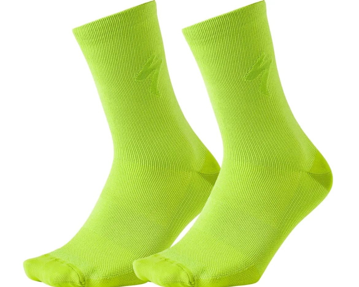 Specialized HyprViz Soft Air Reflective Tall Socks (HyperViz) (S)