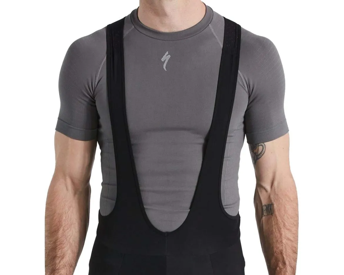 Specialized Men's Seamless Short Sleeve Base Layer (Grey) (S/M)
