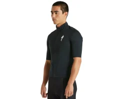 Specialized Men's SL Pro Short Sleeve Rain Jersey (Black) (S)