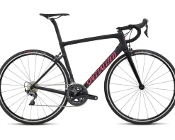 Specialized 2018 Men's Tarmac Expert (Black/Gloss Acid Pink/Clean) (54cm) (2018)