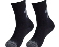 Specialized Merino Deep Winter Tall Logo Socks (Black) (S)