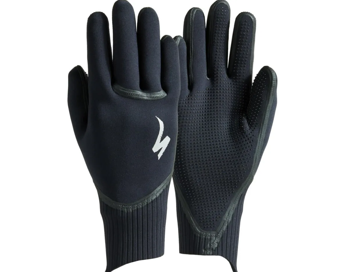 Specialized Neoprene Long Finger Gloves (Black) (S)