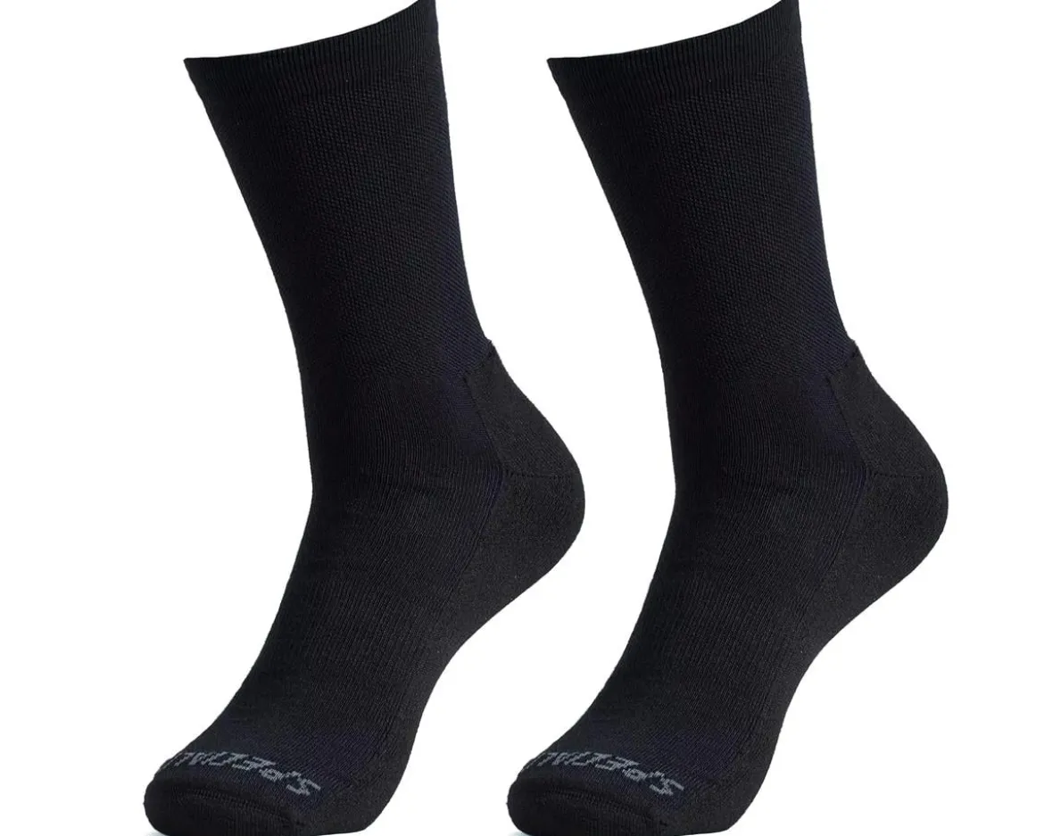 Specialized Primaloft Lightweight Tall Socks (Black) (S)