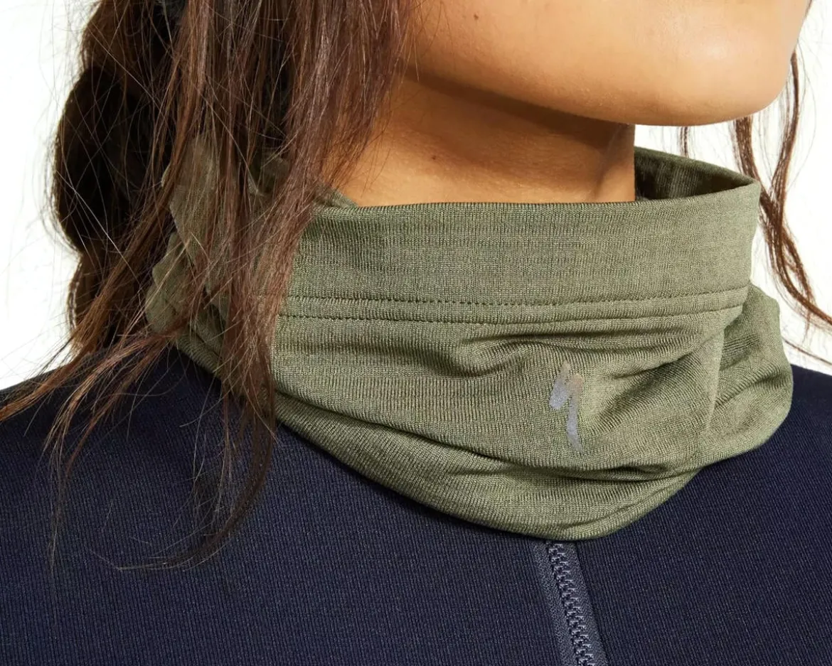 Specialized Prime Power Grid Neck Gaiter (Green) (Universal Adult)
