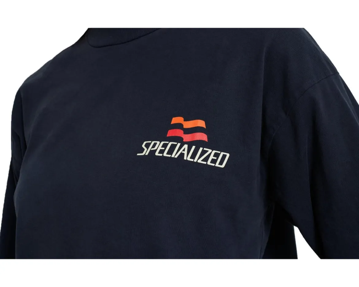 Specialized Relaxed Long Sleeve Tee (Black) (S) (HRTG Graphic)