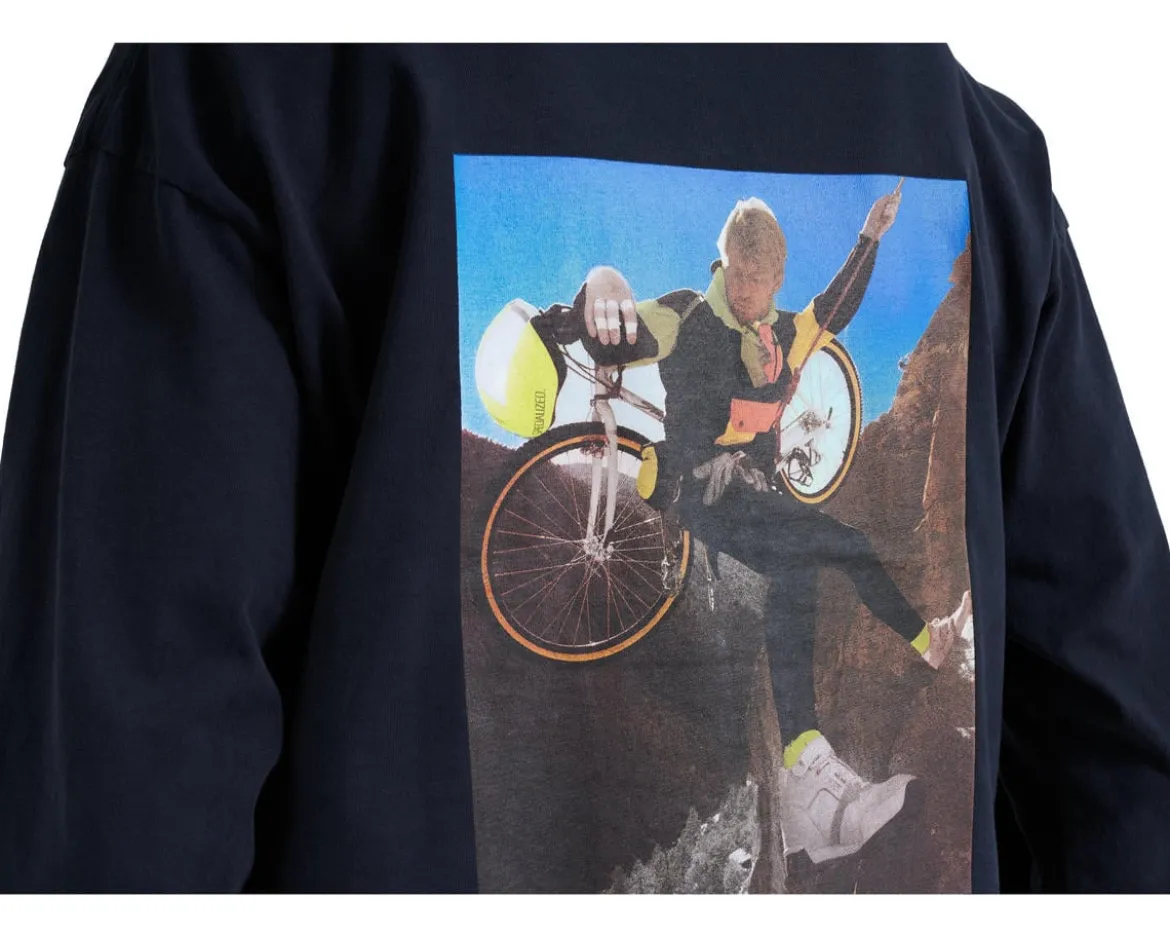 Specialized Relaxed Long Sleeve Tee (Black) (S) (HRTG Graphic)