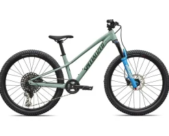 Specialized Riprock Comp 24" Kids Mountain Bike (Agave Grey/Oak Green Metallic) (24")