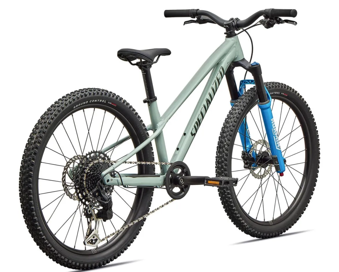 Specialized Riprock Comp 24" Kids Mountain Bike (Agave Grey/Oak Green Metallic) (24")