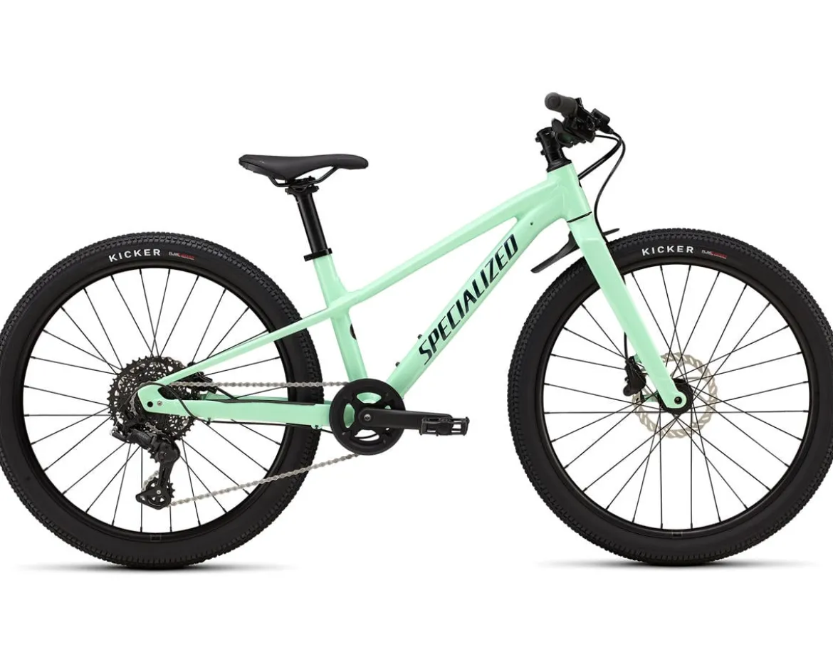 Specialized Riprock 24" Kids Mountain Bike (Gloss Oasis/Emerald Metallic) (24")