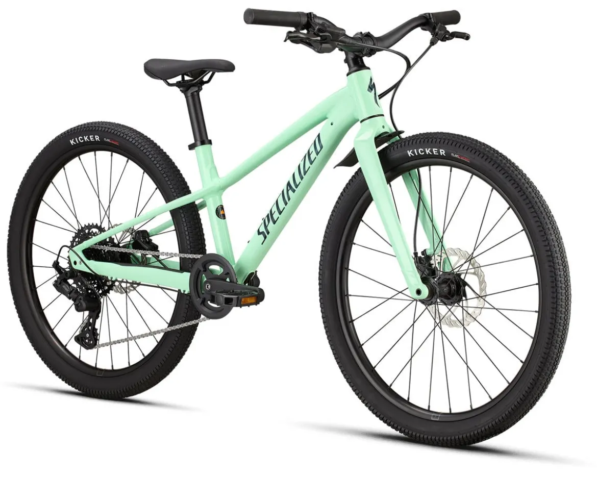 Specialized Riprock 24" Kids Mountain Bike (Gloss Oasis/Emerald Metallic) (24")