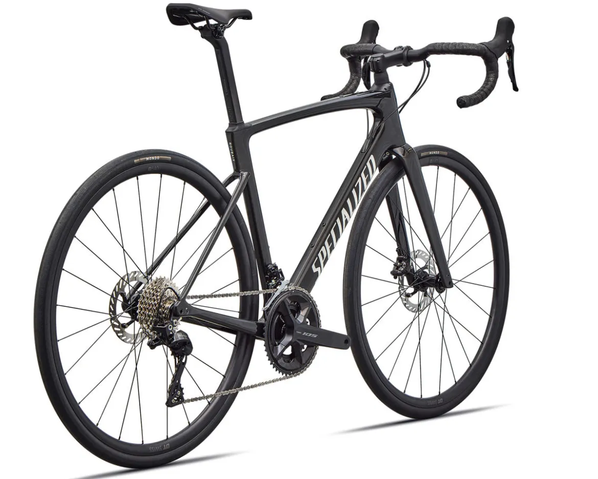 Specialized Roubaix SL8 Sport (Gloss Obsidian Metallic/Dune White) (56cm) (Shimano 105)