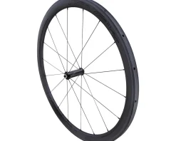 Specialized Roval CLX 40 Tubular Front Wheel (Carbon/Black) (QR x 100mm) (700c)