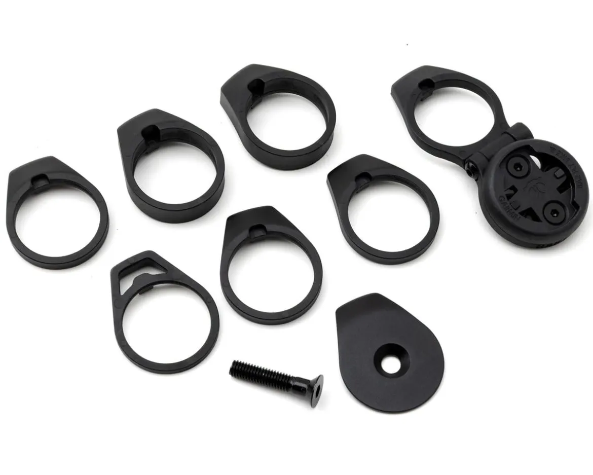 Specialized Roval Control II Cockpit (Satin Carbon/Gloss Black Chrome) (60mm) (760mm) (3/9° Sweep)