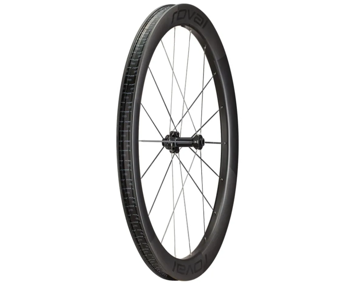 Specialized Roval Terra Aero CLX Gravel Wheel (Satin Carbon/Gloss Black) (Front) (700c) (Centerlock) (Tubeless)