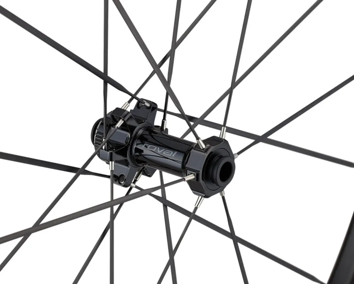 Specialized Roval Terra Aero CLX Gravel Wheel (Satin Carbon/Gloss Black) (Front) (700c) (Centerlock) (Tubeless)