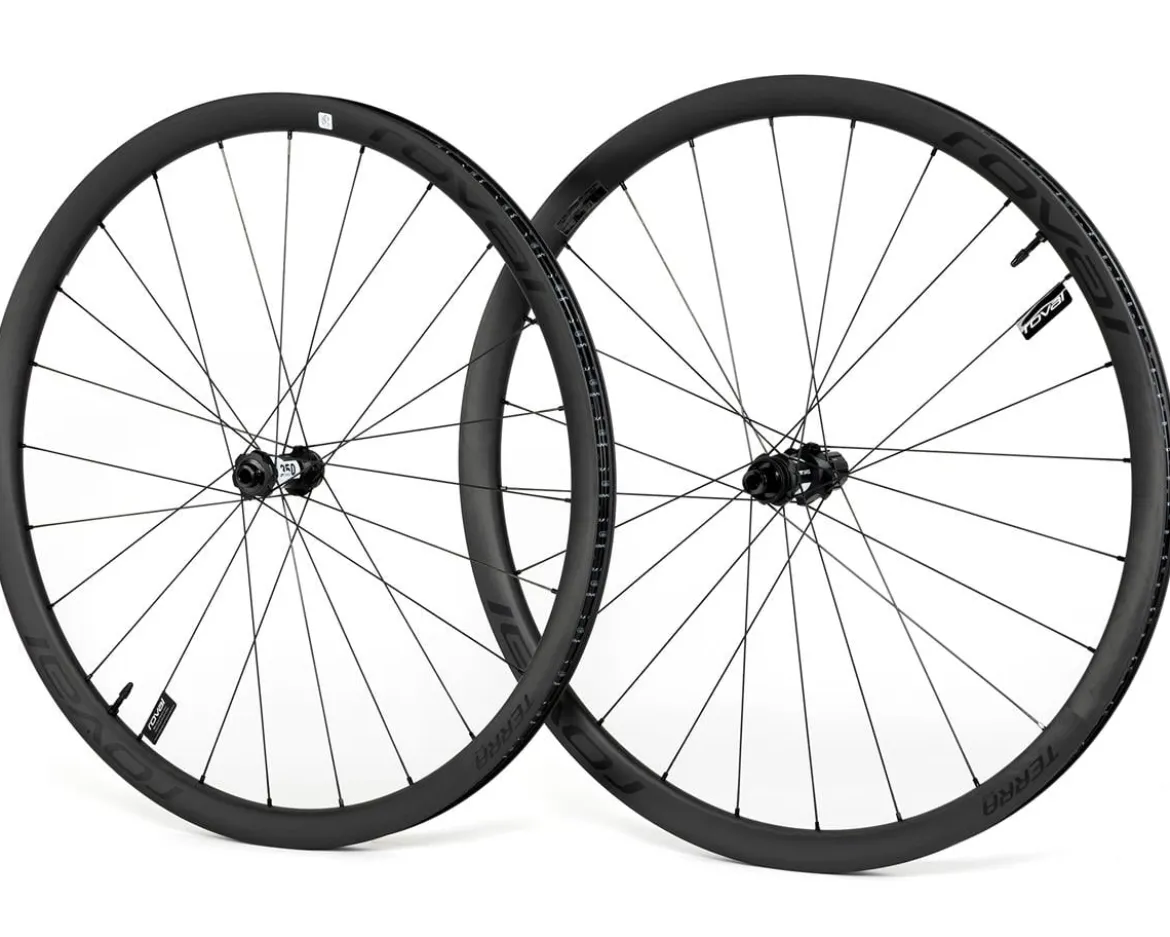 Specialized Roval Terra CL Wheelset (Satin Carbon/Satin Charcoal) (Centerlock) (Tubeless)