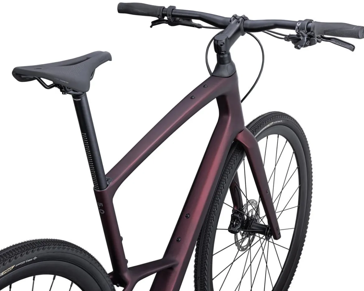 Specialized Sirrus X 5.0 (Red Tint/Carbon/Black Reflective) (L)
