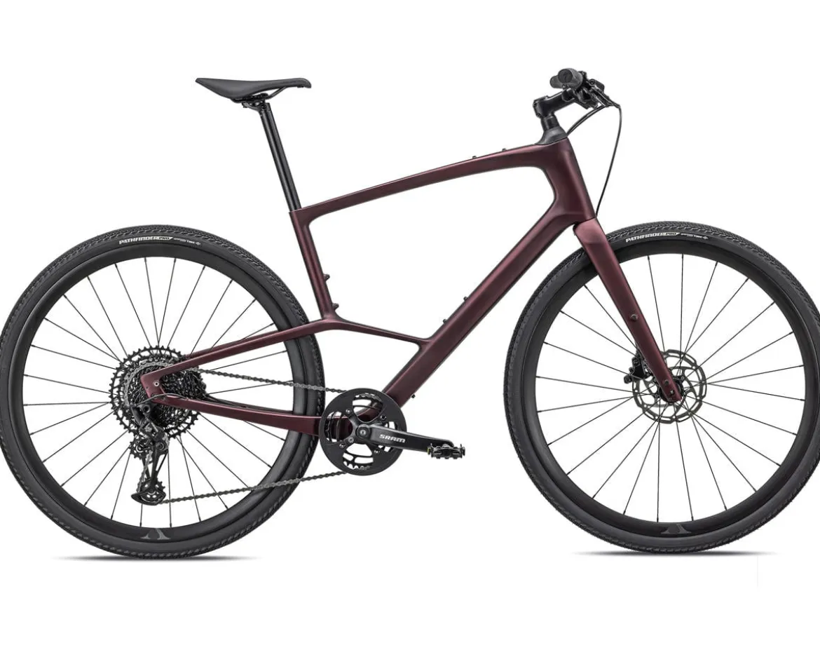 Specialized Sirrus X 5.0 (Red Tint/Carbon/Black Reflective) (L)
