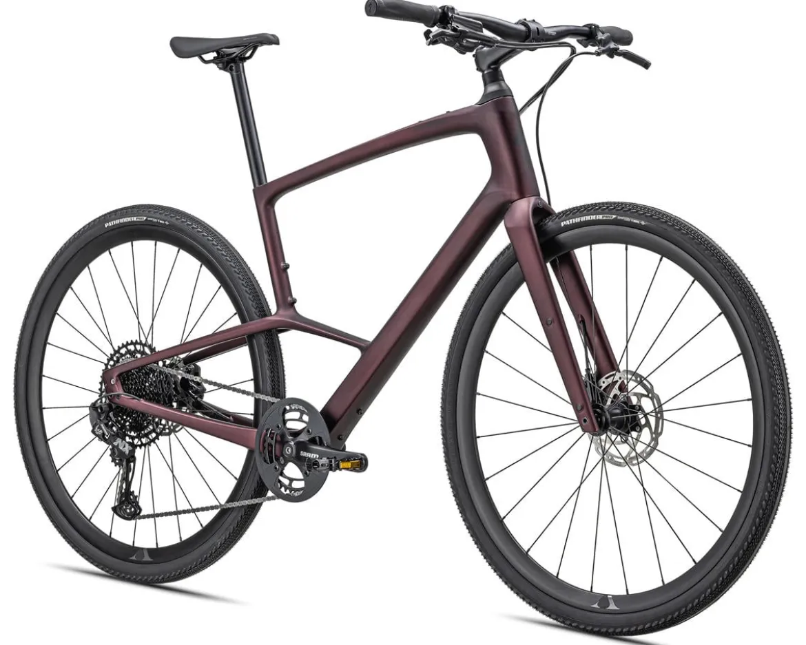 Specialized Sirrus X 5.0 (Red Tint/Carbon/Black Reflective) (L)