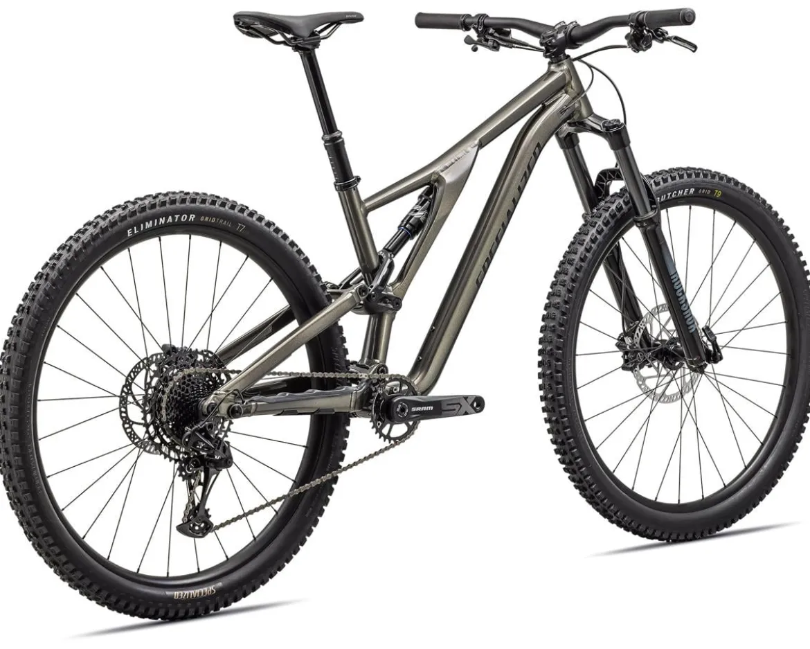 Specialized Stumpjumper Comp Alloy Mountain Bike (Satin Smoke/White) (S6)