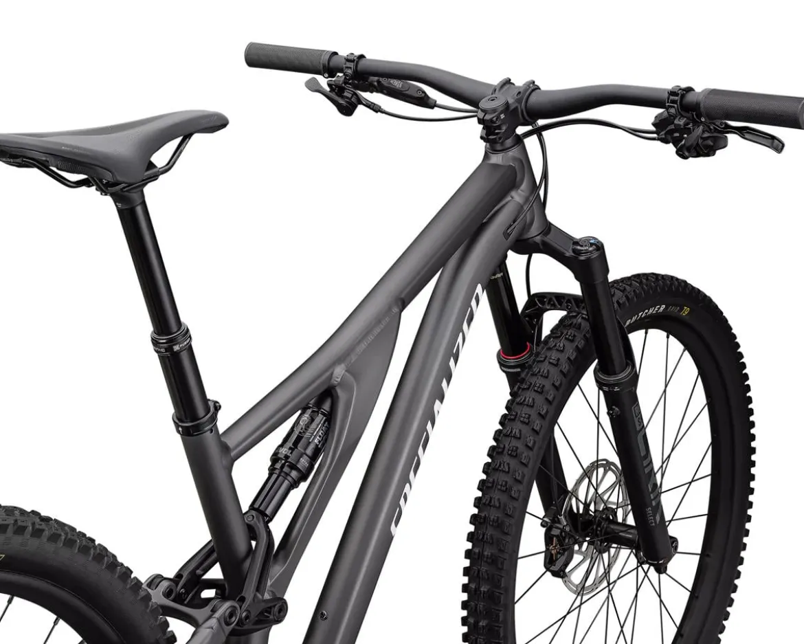 Specialized Stumpjumper Comp Alloy Mountain Bike (Satin Smoke/White) (S6)