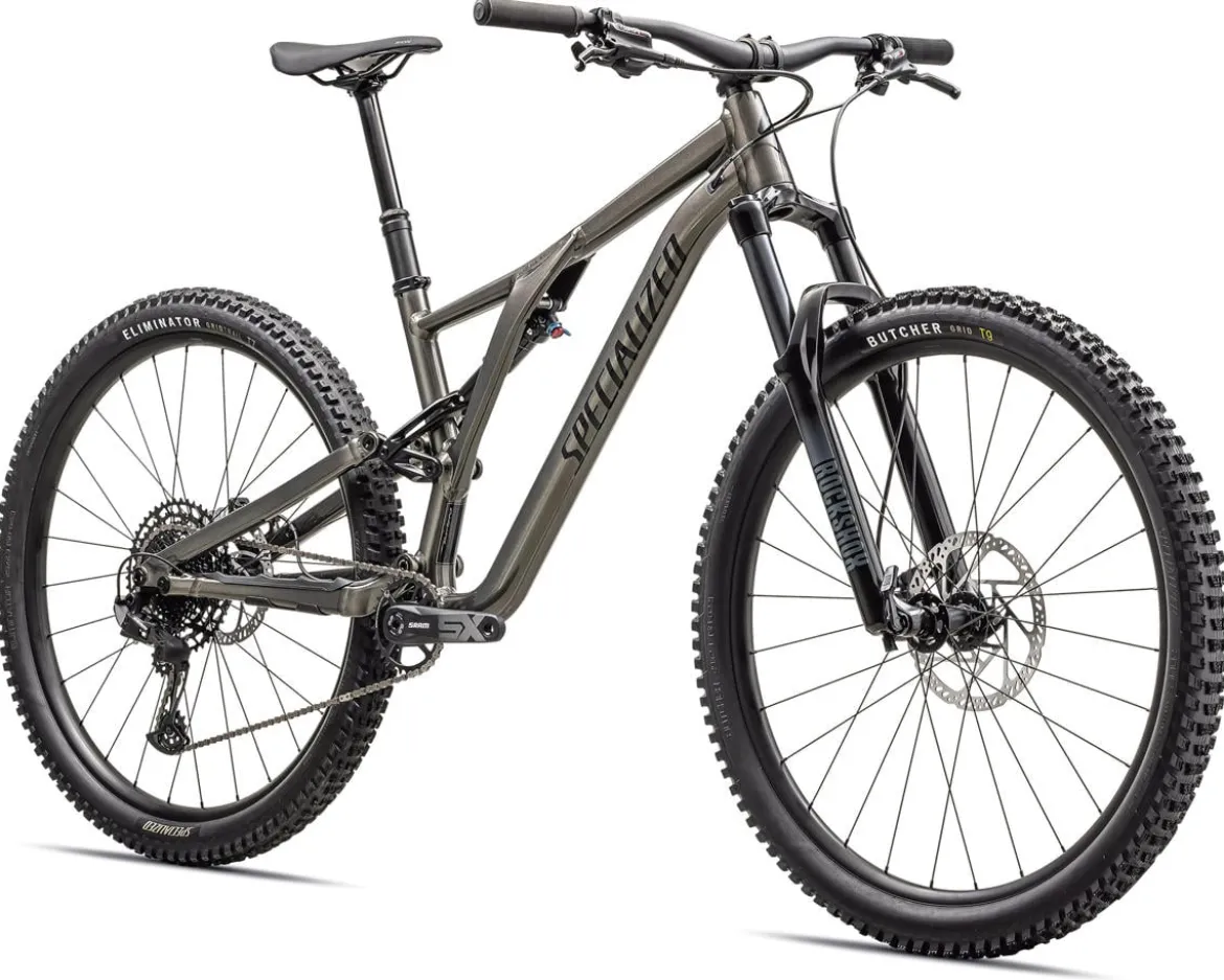 Specialized Stumpjumper Comp Alloy Mountain Bike (Satin Smoke/White) (S6)