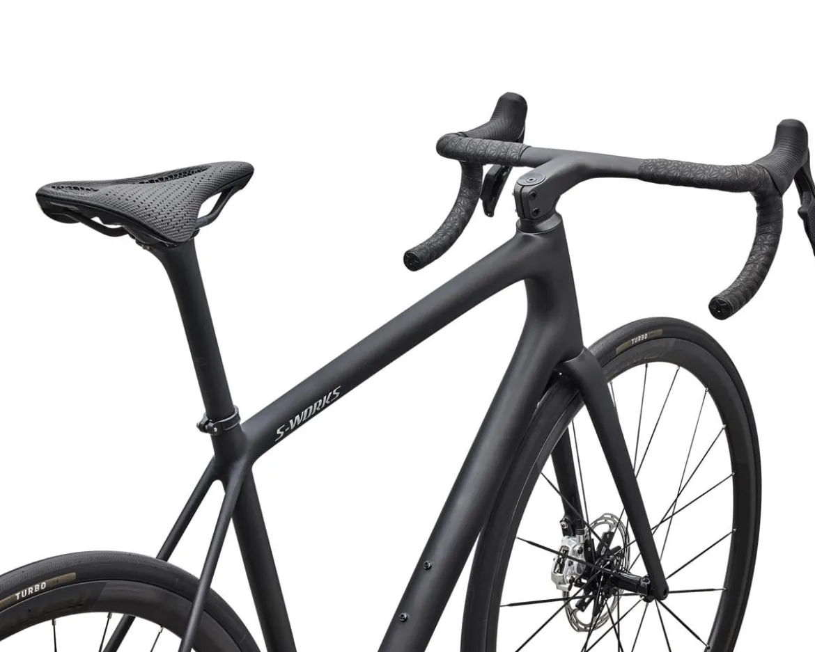Specialized S-Works Aethos 2 (Carbon/Gloss Dolomite Metallic) (54cm) (SRAM RED AXS)
