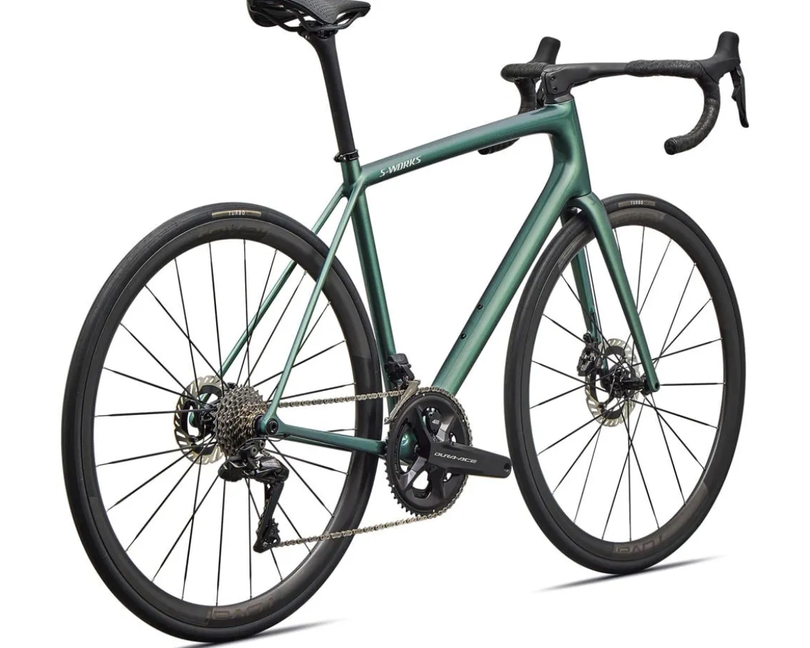 Specialized S-Works Aethos 2 Road Bike (Premium Fjord/Dolomite Metallic) (54cm) (Shimano Dura-Ace Di2)