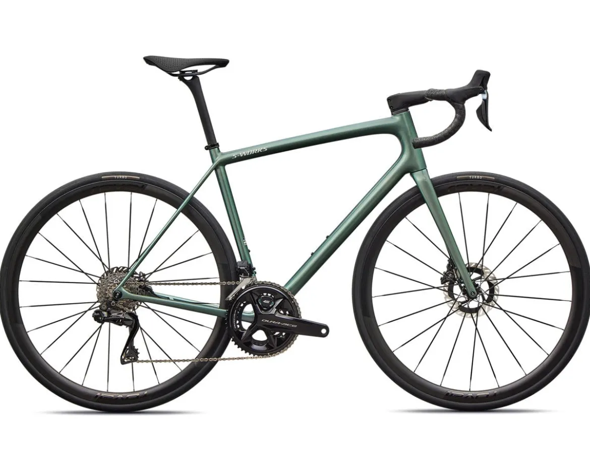 Specialized S-Works Aethos 2 Road Bike (Premium Fjord/Dolomite Metallic) (54cm) (Shimano Dura-Ace Di2)