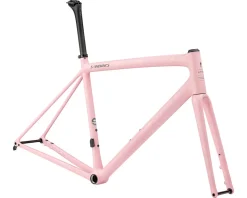 Specialized S-Works Aethos Road Frameset (56cm) (100% Red Ghost Pearl Run Over Desert Rose/Taupe)