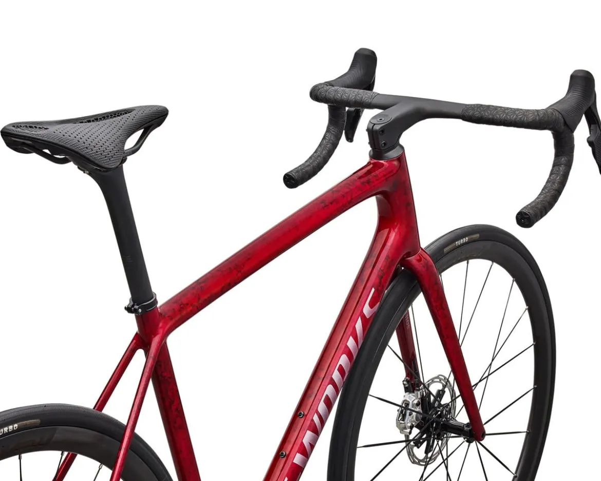 Specialized S-Works Aethos 2 (Sandstone Metallic/Red Tint) (54cm) (SRAM RED AXS)