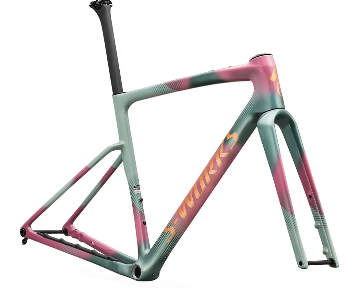 Specialized S-Works Crux 5 Frameset (Agave Grey/Photon Tint) (49cm)
