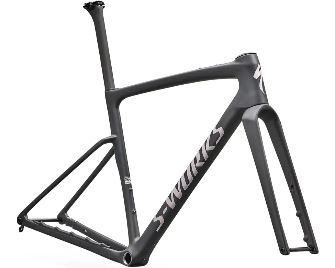 Specialized S-Works Crux 5 Frameset (Satin Carbon/Amethyst Frost) (56cm)