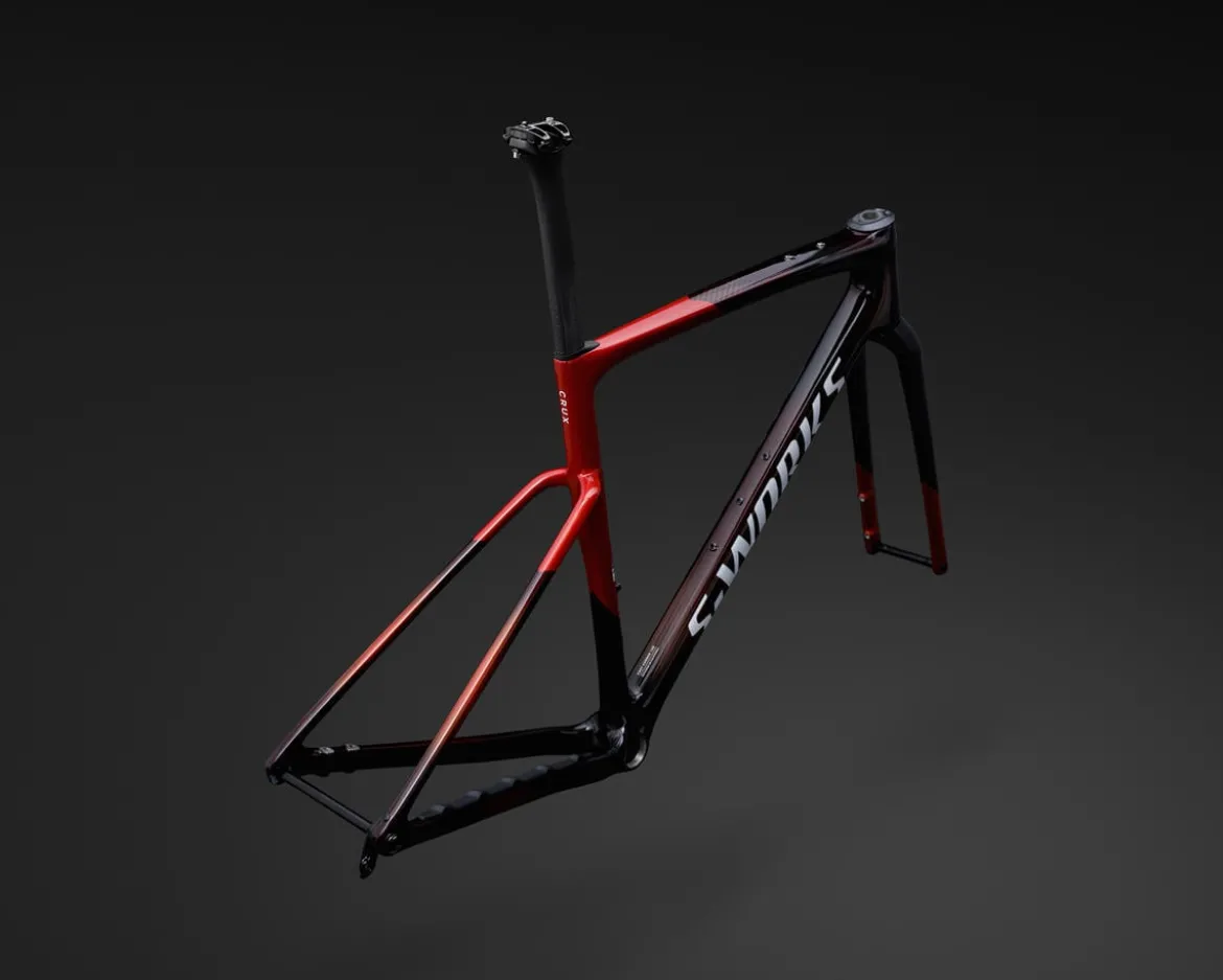Specialized S-Works Crux 5 Frameset (Satin Carbon/Amethyst Frost) (56cm)