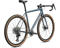 Specialized S-Works Crux Gravel Bike (Grey Blue Fjord/Metallic Desert Metallic) (49cm) (SRAM RED XPLR E1 AXS)