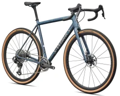 Specialized S-Works Crux Gravel Bike (Grey Blue Fjord/Metallic Desert Metallic) (49cm) (SRAM RED XPLR E1 AXS)