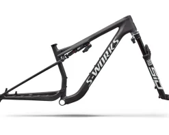 Specialized S-Works Epic 9 Frameset (Satin Carbon/Metallic White Silver) (S)