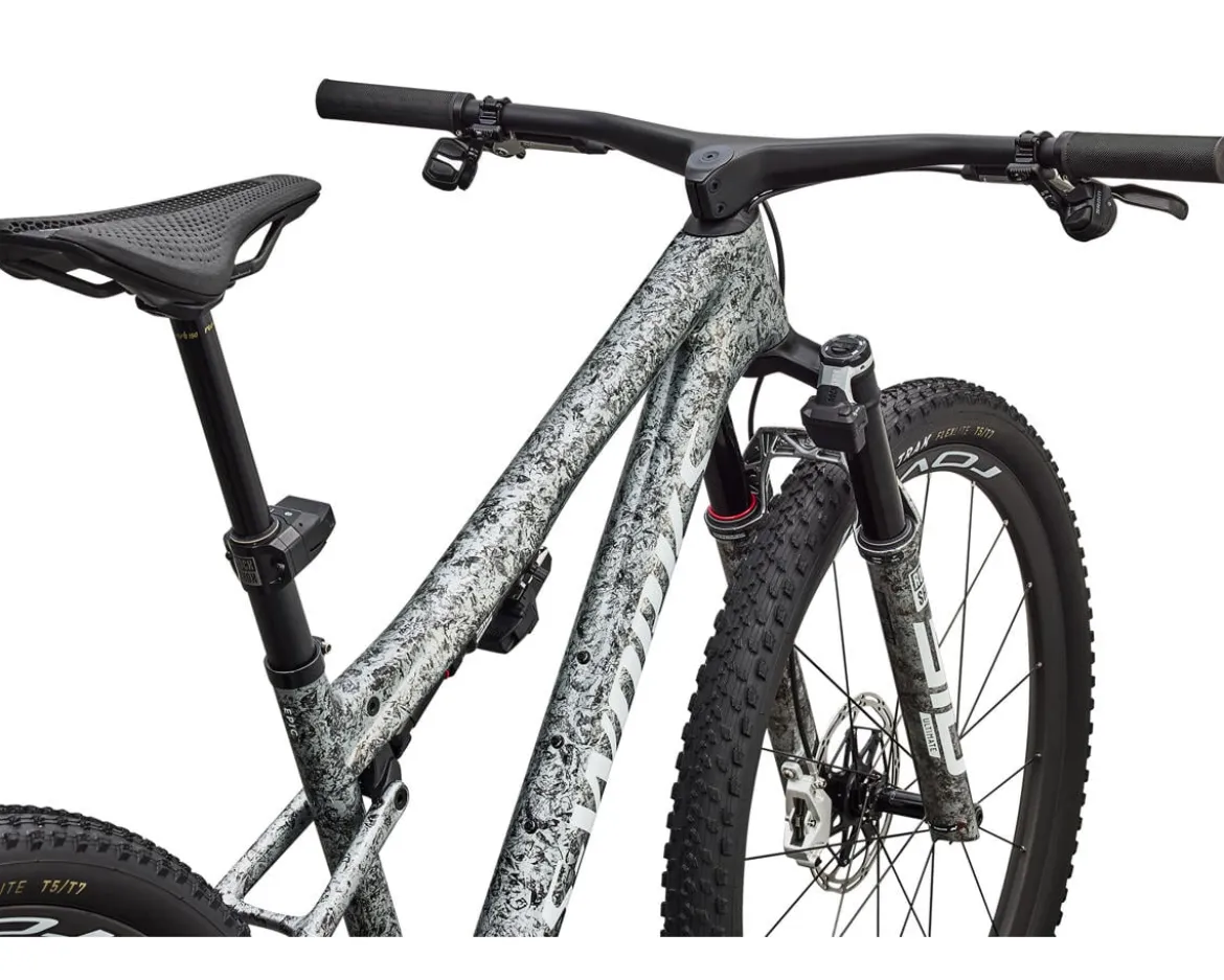 Specialized S-Works Epic 9 (Metallic Obsidian/Multi Color Dry Impasto/White) (S)