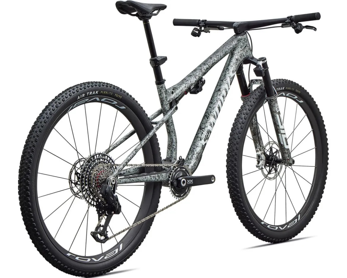 Specialized S-Works Epic 9 (Metallic Obsidian/Multi Color Dry Impasto/White) (S)