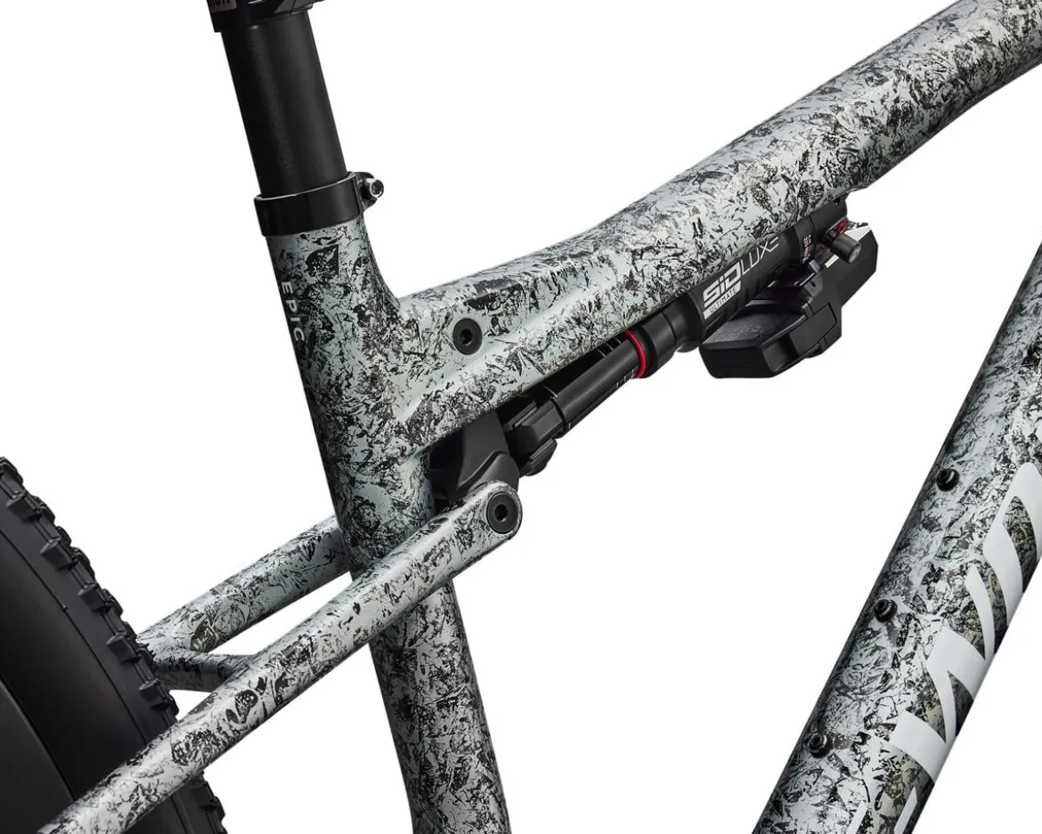 Specialized S-Works Epic 9 (Metallic Obsidian/Multi Color Dry Impasto/White) (S)