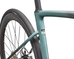 Specialized S-Works Roubaix SL8 (Carbon/Fjord Metallic Dust Dry Impasto Fade) (56cm) (SRAM Red AXS)