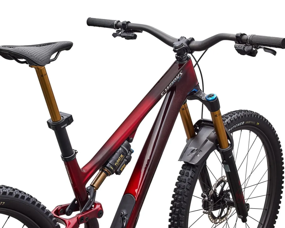 Specialized S-Works Stumpjumper 15 EVO (Solidity/Bordeaux/Brushed Chrome) (S1) (Shimano XTR Di2)