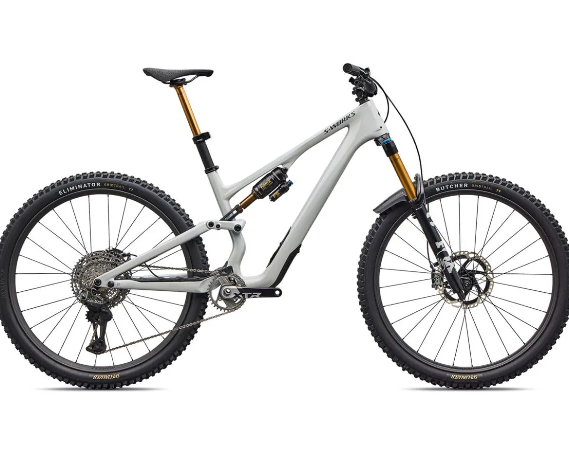 Specialized S-Works Stumpjumper 15 EVO (Dolomite Metallic/Smoked Liquid Metal) (S1) (Shimano XTR Di2)