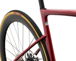 Specialized S-Works Tarmac SL9 (Gloss Ruby/White Silver Metallic) (54cm) (FACT 12r Carbon) (SRAM RED AXS)